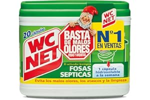Wc Net Fosa Septica 20 Capsulas x 18 g, Multicolor