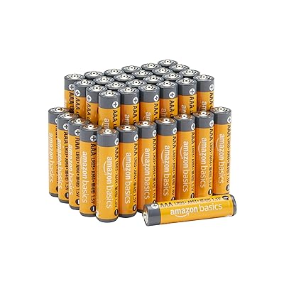 Amazon Basics AAA-Alkali-Hochleistungsbatterien, 1,5 V, 10 Jahre lagerfähig, 36...