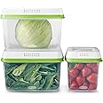 Rubbermaid Produce Saver Containers for Refrigerator with Lids for Food Storage