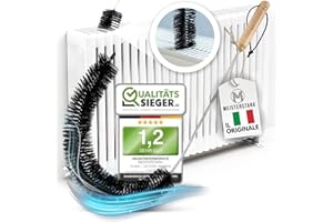 M MEISTERSTARK MEISTERSTARK Pulisci Termosifoni Flessibile Lungo 117cm I Spazzola per Pulire Termosifoni senza Graffi I Spazzola Pulizia Caloriferi con Setole di Nylon Flessibili I Per Tutti i Radiatori