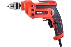 IBELL Electric Drill Machine ED10-30, Chuck 10mm, 500W, Copper Armature, 2800RPM, Forward/Reverse for Wood & Metal Work with Variable Speed Control