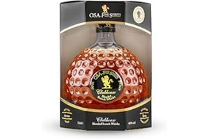 OSA FINE SPIRITS CLUBHOUSE - Balle de Golf O.S.A - Blended Whisky Écossais - 40% Alcool - Origine : Écosse - Notes fruitées & poivrées - A servir sur glace ou en cocktail - 70 cl