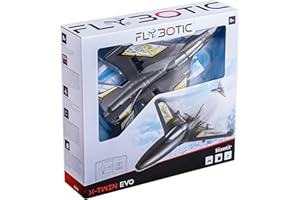 SilverLit- Flybotix X-Twin Evo, Colore Giallo e Nero, 85737