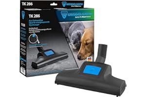 WESSEL WERK Wessel-Werk Aspiradora TK 286 ecológica, Boquilla Turbo, Ideal para propietarios de Mascotas, Elimina el Pelo de Gatos y Perros, también para aspiradoras de Menos de 600 W