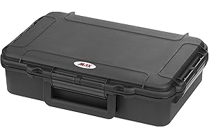 MAX Cases - MAX004V.079 - Maleta hermética vacía - Dimensiones internas 316 x 195 x 81 mm