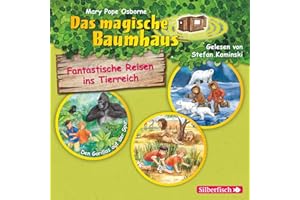 Fantastische Reisen ins Tierreich. Die Hörbuchbox (Das magische Baumhaus): Den Gorillas auf der Spur / Im Tal der Löwen / Auf der Spur der Eisbären: 3 CDs
