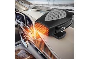 VCBB Car Heater, Portable Car Heater, Plug In Car Heater, 12V Auto Car Heater Defroster for Car Windshield Fast Defrosting Defogging
