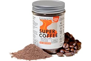 NORITUAL LAB Mushroom Coffee I Pilzkaffee mit Lions Mane & Reishi Vitalpilzen I natürlicher SUPERCOFFEE mit MCT aus Kokosnüssen I Pilz Kaffee mit Superfoods als Kaffee Alternative I 120g mit leckerem Vanille Aroma