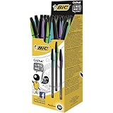 Dianelhall 20 Penne A Sfera Da Calcio Multicolore – Retrattili, Inchiostro Nero, Punta 1,0 Mm