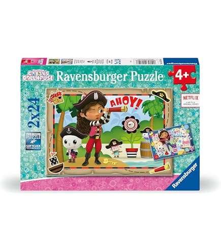 Puzzels Kinderen 4 Jaar Clementoni Puzzel Gabby'S Dollhouse 12 Stukjes ...