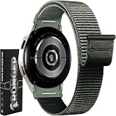 Rongep Samsung ile Uyumlu Yeni Nesil Bağlantı Hasırlı Kumaş Kordon Galaxy Watch 7/6/5/4 Serisi i&ccedil;in Galaxy Watch 7 Kordon (40