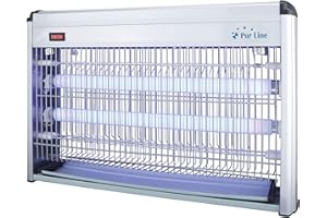 PUR LINE Purline ZZAP 30 Mata Insectos Mural de Aluminio luz UV área de Cobertura 80m²