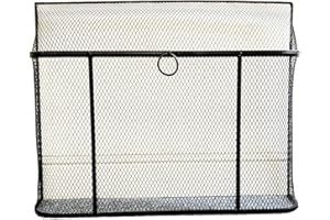 ELEX TRENDI X-Large Fire Screen Guards Fireside Spark Protector Cover Shield w Carry Ring 77cm x 60cm x 10cm