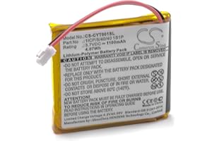 vhbw Batterie Remplacement pour Coyote 1ICP/8/40/40 1S1P pour Appareil GPS de Navigation (1100mAh, 3,7V, Li-polymère)