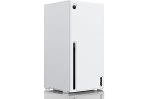 WOLIBEAR Magnetische Smart Wraps für Xbox Series X Konsole, Vollschutz Schutzhülle für Xbox Series X Zubehör mit Premium PU Leder und weichem Innenfutter - Weiß