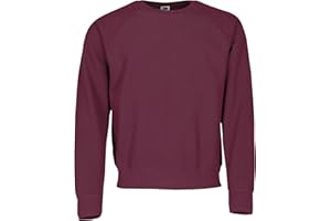 Fruit of the Loom Raglan Felpa con maniche raglan, da uomo