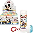 Disney Junior 200806 Mickey & Friends Export.CM 60 Millilitre Bubble, Multi-Colour