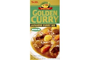 S&B Golden Curry mieszanka sosów średniej ostrości 92 g