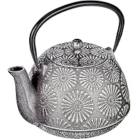 Théière En Fonte Kerala Ibili 1,2L - Intérieur Émaillé, Compatible Induction - Garde Thé Chaud Longtemps