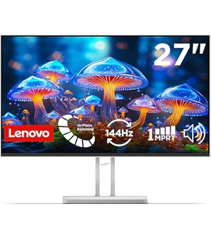 Lenovo L24i-40 PC Monitor, 23.8” IPS Panel, FHD Resolution, 100Hz