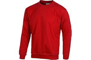 Work Team Sudadera Cuello Caja con puños y Cintura elásticos. Hombre