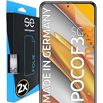 2x Se® 3D Privacy Schutzfolie Für Xiaomi Poco F3 - Blickschutz & Kratzfest