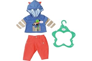 ZAPF CREATION BABY born Boy Outfit 2 assorted Juego de ropita para muñeca - Accesorios para muñecas (Juego de ropita para muñeca, 3 año(s), Multicolor, BABY born, 43 cm, Niño) , color/modelo surtido