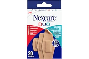 Nexcare DUO plastry różne, 20 szt. w opakowaniu