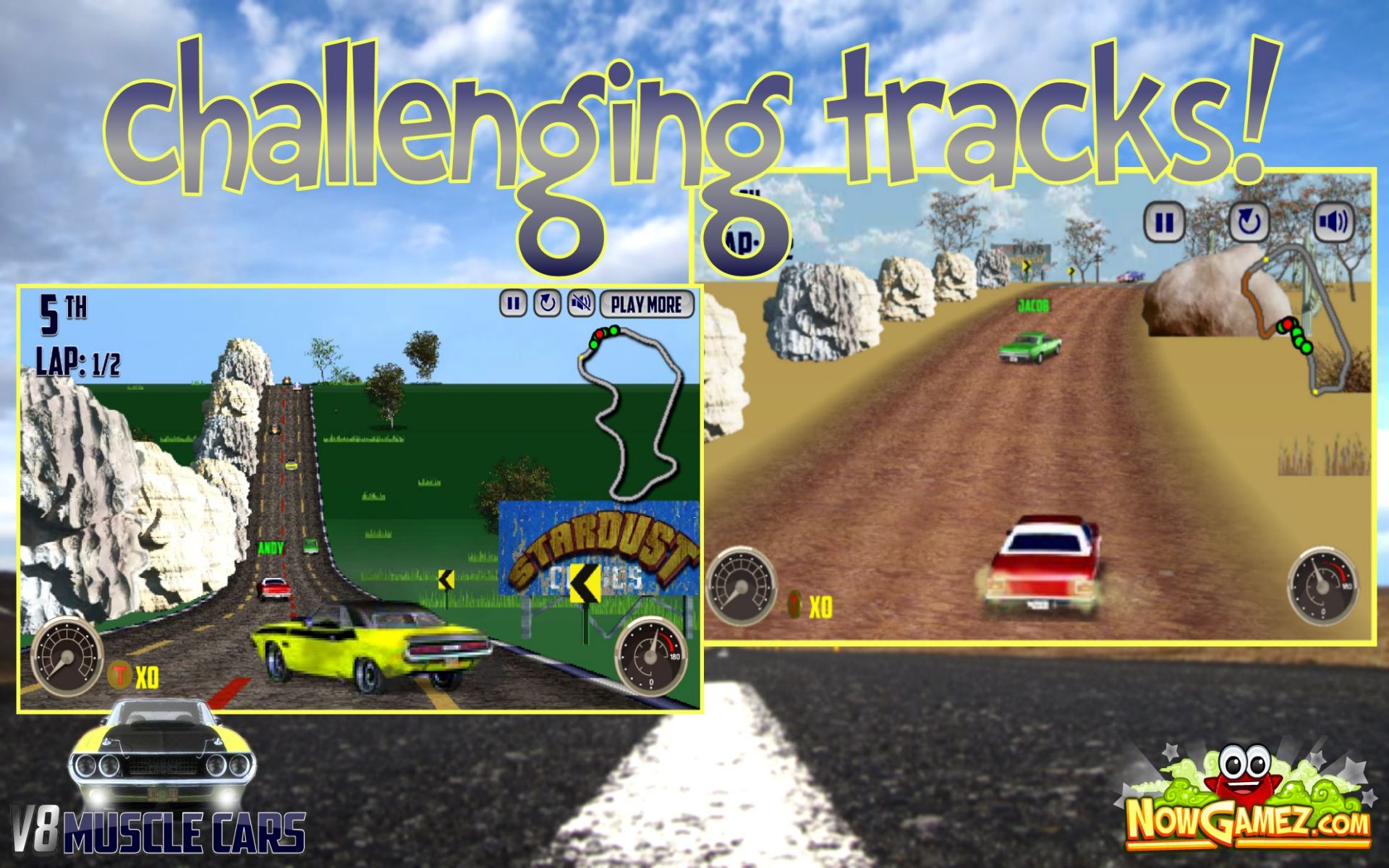 V8 Muscle Cars Racing games Amazon.co.uk Appstore for Android