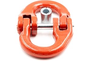 Alfa Logistik Maglia di Giunzione 3150 kg Portata - Imbracatura di Catena - Connettore di Catena - Maglia di Sospensione - Catena Forestale