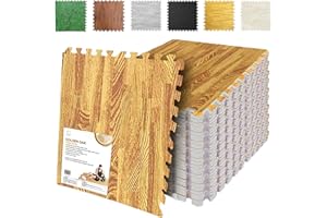 SG Traders Eva Foam Mats Interlocking Gym Flooring Puzzle Exercise Mats Non-Slip Rubber Cushion Floor Tiles Interlocking Eva Mat Gym Workout Tiles (60x60cm) 24" x 24"