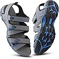FUEL Sandals & Floaters for Mens & Boys Comfortable & Lightweight Dailywear, Anti-Skid Flexible & Breathable for Running, Walking Stylish Casual Sandal for Outdoor Footwear For Gents (Charlie)