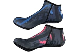PZZMY Diving Socks Men Women 3mm Neoprene Diving Socks Anti-Slip Rafting Snorkeling Swim Water Beach Socks Dive Socks Women