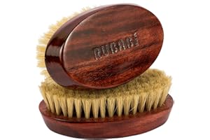 RUBAB MEN 100% Boar Bristle Beard Brush for Men | Premium Hand-Crafted Wooden Handle| Ideal for Daily Beard Style & Care | Made in India