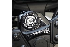 labelbike - Naklejka 3D Ozdoba i ochrona obszaru kluczyka zapłonu motocykla kompatybilna z Suzuki GSX-8R