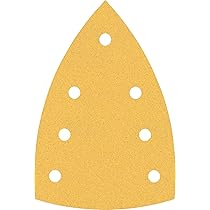 NewZC Papier Abrasif 80x133mm 60 Pièces Papier Poncage