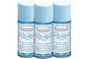 HygienFresh Deodorante Spray Tessuti Profumatore Ambiente Mangia Odori Interni Auto Scarpe Igiensoft (Talco Fiorentino), 3x150 ml