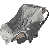 Lässig Knitted Baby Blanket for Car Seat, Swaddling Blanket made of  GOTS-Certified Organic Cotton : Amazon.de: Baby Products