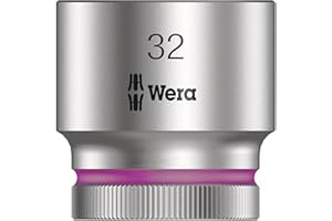 Wera 05003617001, 8790 HMC Zyklop-Steckschlüsseleinsatz mit 1/2"-Antrieb, 32.0 mm