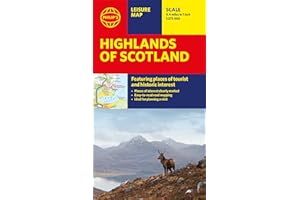 Philip's Highlands of Scotland: Leisure and Tourist Map: Leisure and Tourist Map (Philip's Red Books)
