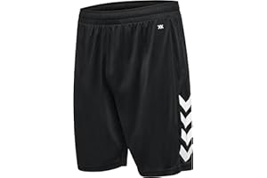 hummel Core XK Poly Sport Shorts Herren - Sporthose Kurz - Kurze Hose für Gym & Training mit Verstellbarem Kordelzug im Hosenbund - Normale Passform - Atmungsaktiv & Schnelltrocknend
