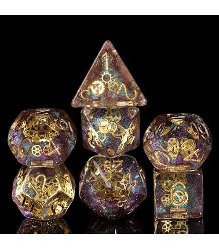 Dadi D&d Metallo Set Di Dadi Da Gioco Poliedrici Viola Perlato - 7 Pezzi Per D&D, RPG E Giochi Da Tavolo, Con Borsina, Marca HD Dice Planetes Deluxe Dadi D&d Metallo Set Di Dadi Da Gioco Poliedrici Viola Perlato - 7 Pezzi Per D&D, RPG E Giochi Da Tavolo, Con Borsina, Marca HD Dice Planetes Deluxe