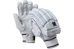 Gunn & Moore GM Cricket Batting Gloves, 303, Black, Junior Right Handed, 1 Pair, 51792317