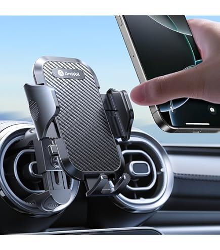 KUDA Supporto per cellulare adatto per Mercedes Benz Classe A (W169) a partire dal 9/2004 e Mercedes Benz Classe B dal 6/2005 – Console telefonico per smartphone, telefoni cellulari, navigatori e