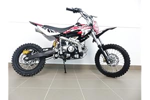 RV-Parts KXD Dirt Bike 125ccm 14/12 Zoll Cross Vollcross Pocketbike Pit Enduro 125cc 12PS