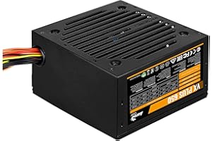 Aerocool VX Plus 650, fuente para PC, 650W, ATX, 12V, ventilador 12 cm