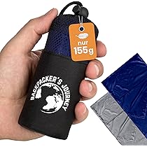 Baomasir Hüttenschlafsack Mikrofaser - 220x180 Cm Reiseschlafsack