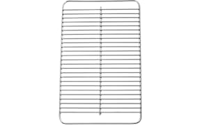 DELSbbq Broilmann 80631 Stainless Steel Cooking Grate for Weber Go-Anywhere, Fits Charcoal and Gas Go-Anywhere Grills, Replacement for Weber 70211 & 3634, 16" x 10"