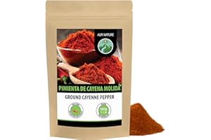 Alpi Nature Pimienta de Cayena Molida 500g, Pimienta de Cayena en Polvo, Cayenne Pepper