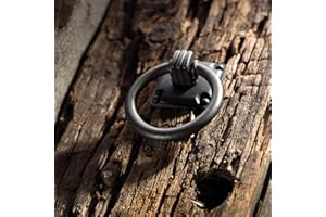 SOTECH Möbelgriff TORRO 32 x 32 mm Ring-Ø 47 mm Eisen antik Hängegriff Schrankgriff Schubladengriff